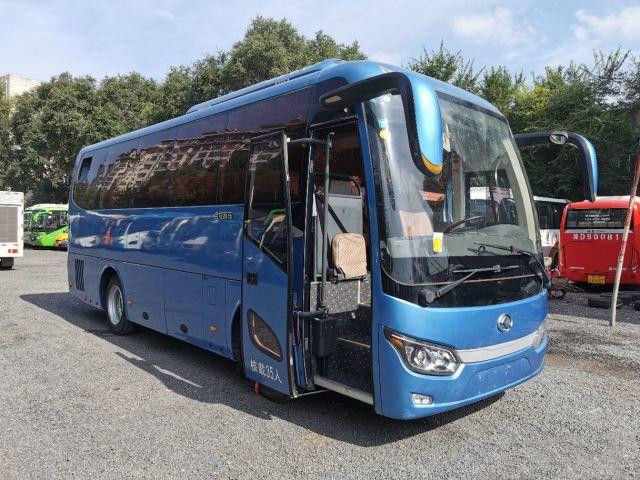 Autobuses más altos usados de Toyota para los asientos de Mini Car Kinglong Bus Coach XMQ6802 35 de la conducción a la derecha de Filipinas Hiace
