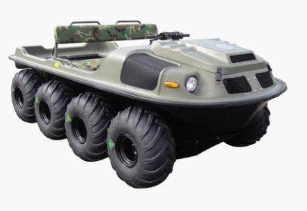 Off Road 8X8 todos los vehículos anfibios del terreno convenientes para la tierra y el agua