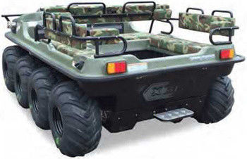 Off Road 8X8 todos los vehículos anfibios del terreno convenientes para la tierra y el agua