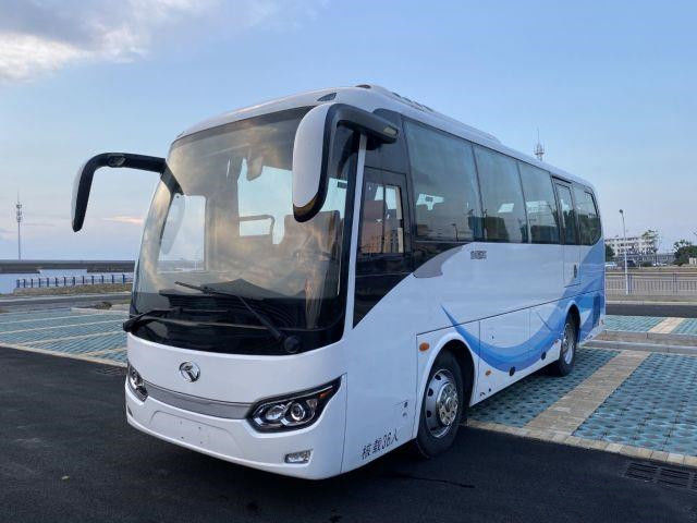 La segunda mano Kinglong utilizó al coche Bus 36 asientos que la impulsión manual de la mano izquierda transporta la marca XMQ6829