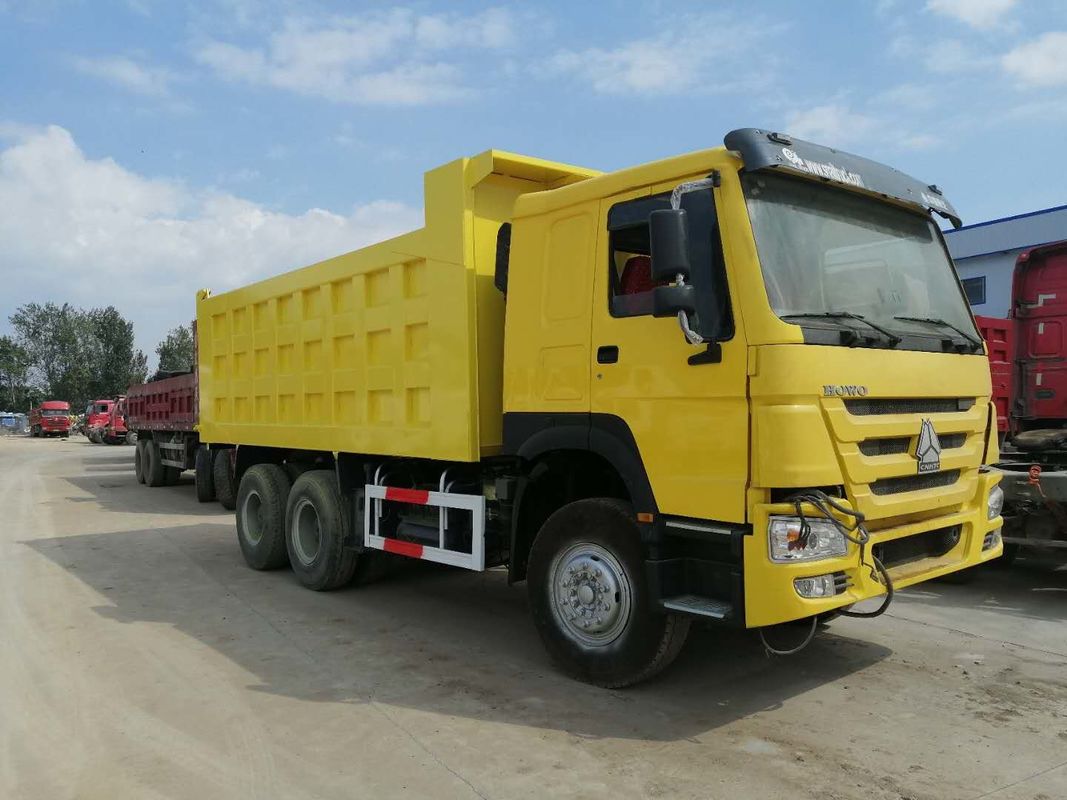 Camión volquete usado 6x4 Tipper Trucks Sale del camión volquete SINOTRUK HOWO en el camión volquete usado barato de Ghana en venta