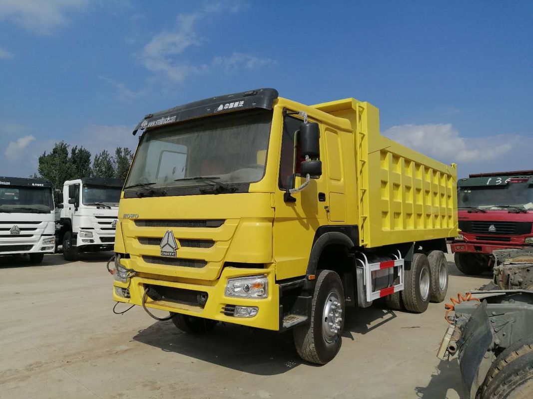 Camión volquete usado 6x4 Tipper Trucks Sale del camión volquete SINOTRUK HOWO en el camión volquete usado barato de Ghana en venta