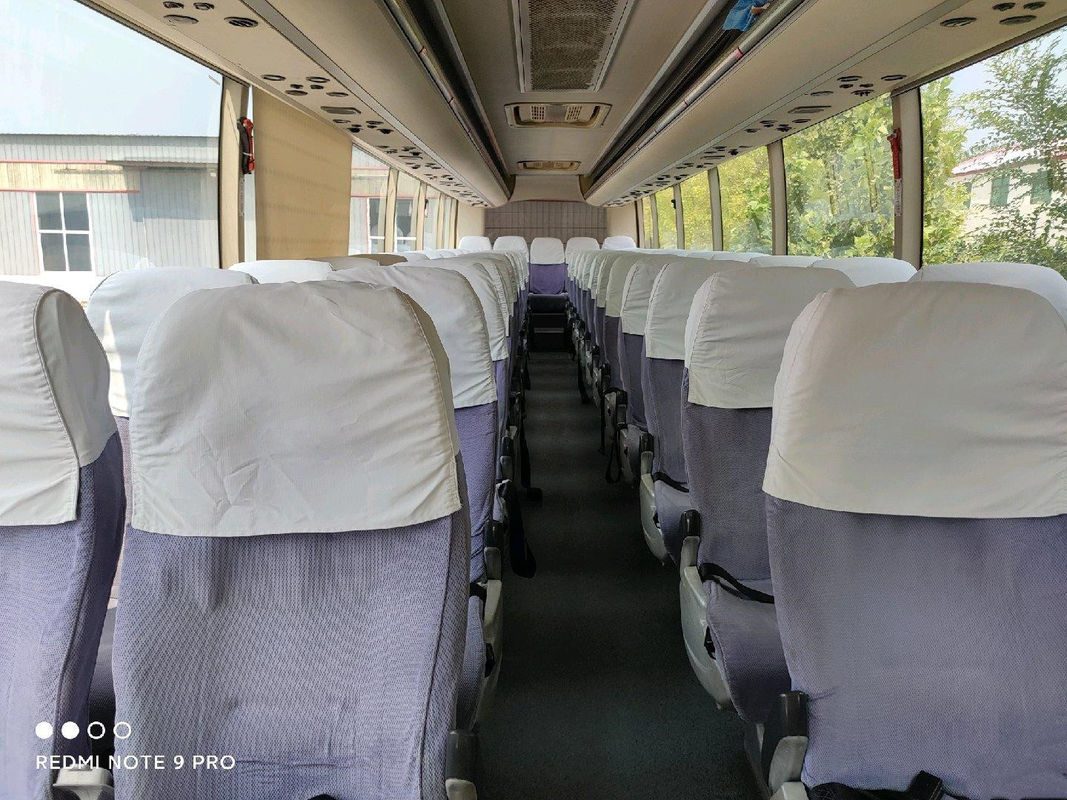 La suspensión XMQ6126 del resorte plano de los asientos de Kinglong 55 utilizó al coche Bus For Sale de Passager de la ciudad de la lanzadera