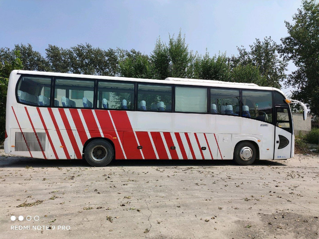 La suspensión XMQ6126 del resorte plano de los asientos de Kinglong 55 utilizó al coche Bus For Sale de Passager de la ciudad de la lanzadera
