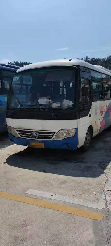 2014 motor usado autobús usado asientos de Bus With Diesel del coche de Yutong ZK6729 del año 28 para el turismo