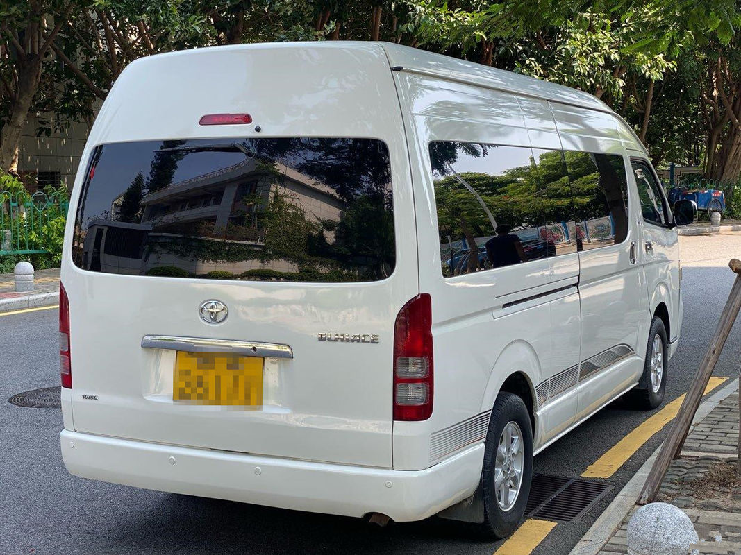El alto tejado los asientos Toyota usado gasolina Hiace de 2005 años 13 utilizó a Mini Bus Automatic Transmission
