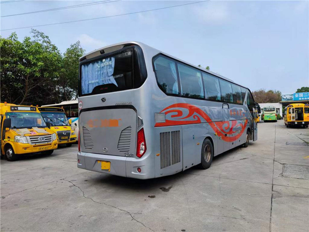 El coche usado XMQ6125 Mini Coach Bus 51 de Kinglong asienta el coche Accessories With Yutong del autobús del motor de la parte posterior de Weichai más alto