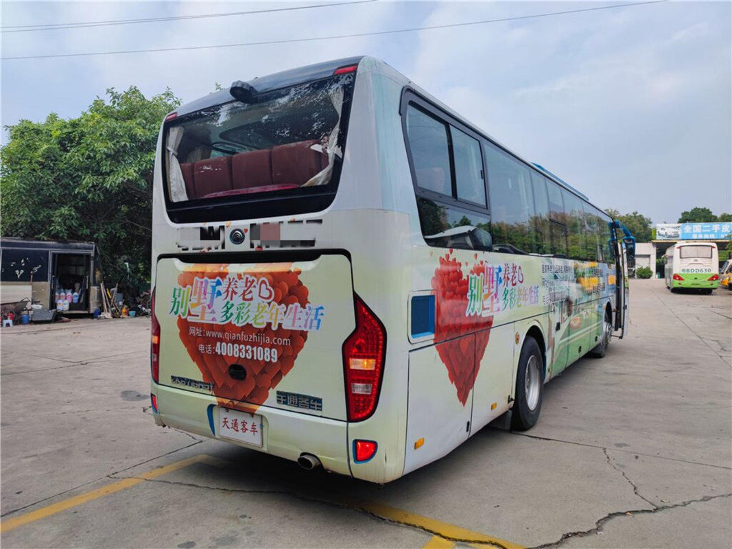 Puerta doble usada asientos dobles del motor 400kw de Weichai del autobús de Toyota Hiace del autobús 49 de Yutong de los precios de Decker Bus Yutong Brand ZK6116