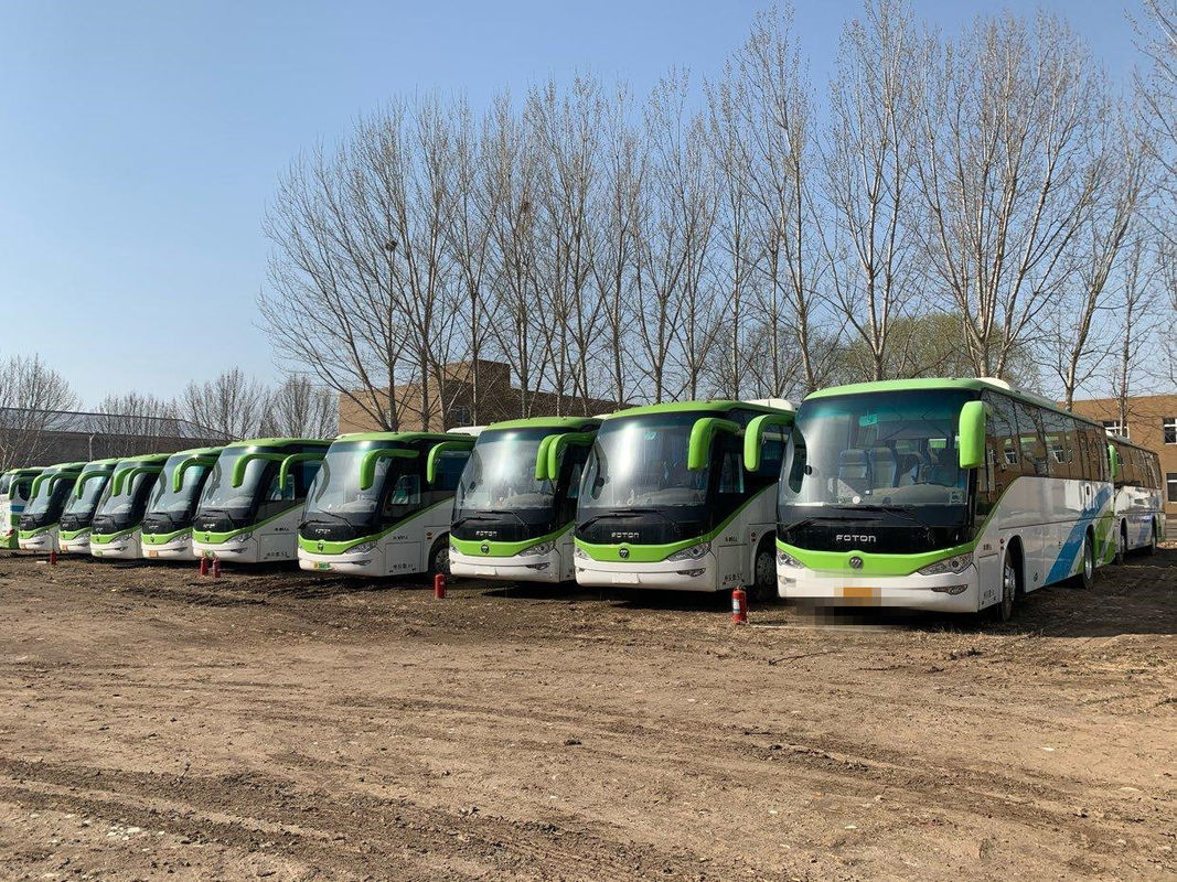 2016 dirección usada autobús usada asientos de Bus Electricity Fuel LHD del coche de Foton del año 51 en buenas condiciones