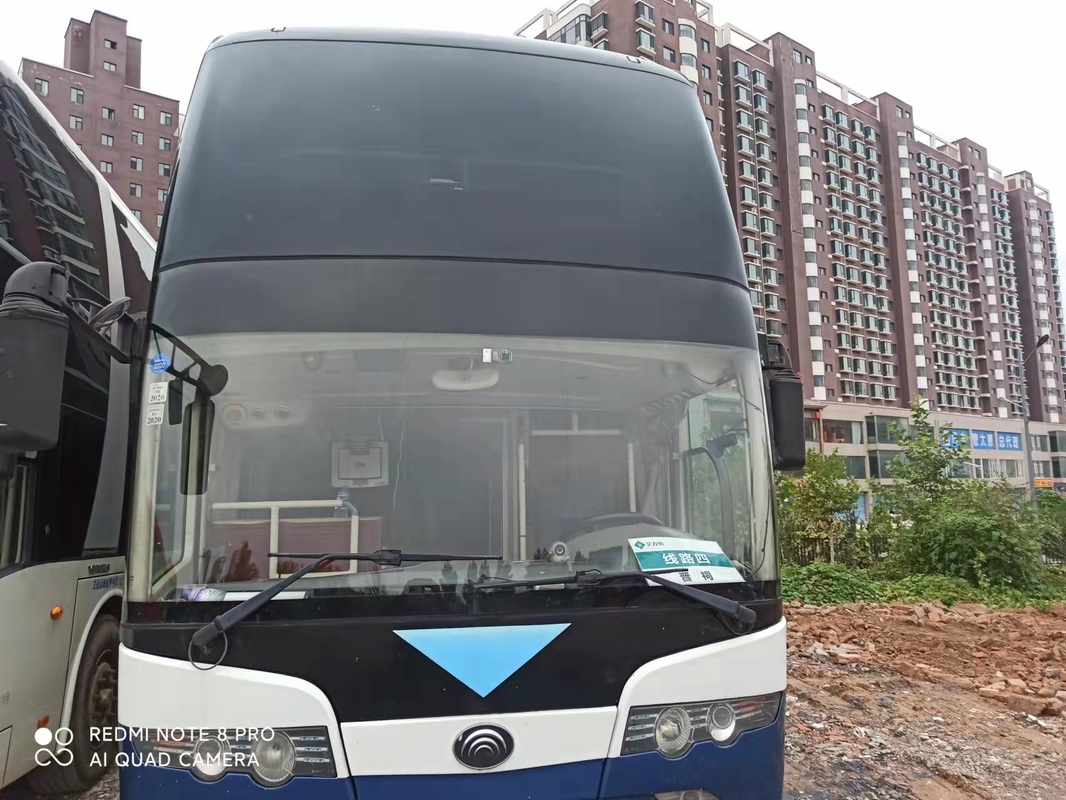 El viaje del autobús de 68 Seat Yutong utilizó la dirección diesel de la mano izquierda del autobús ZK6146 del pasajero 2013 años