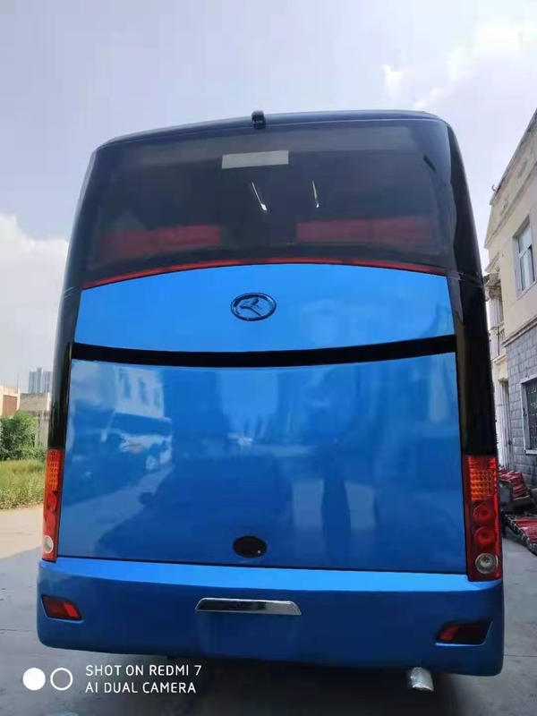 2014 el autobús usado XMQ6129 de Kinglong del año 55 asientos utilizó el motor diesel del acondicionador de Bus With Air del coche