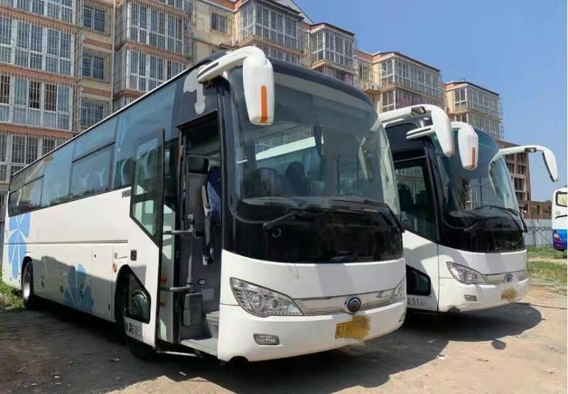 Los asientos Yutong usado Zk6119 de 2014 años 51 transportan el kilometraje usado de Bus With New Seat los 40000km del coche