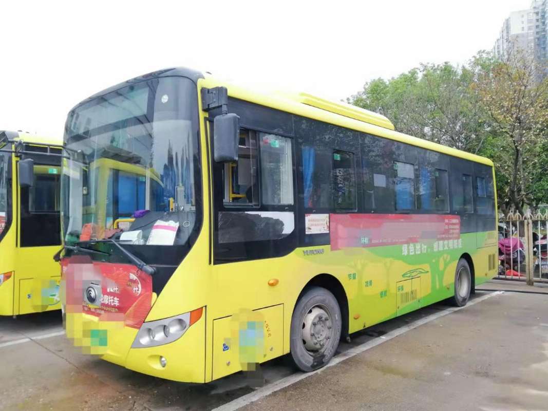 Autobús eléctrico ZK6815 de la ciudad de Yutong -Yota a los autobuses de energía alternativa de Seaters del autobús 15 de Hiace y a los coches  53 asientos