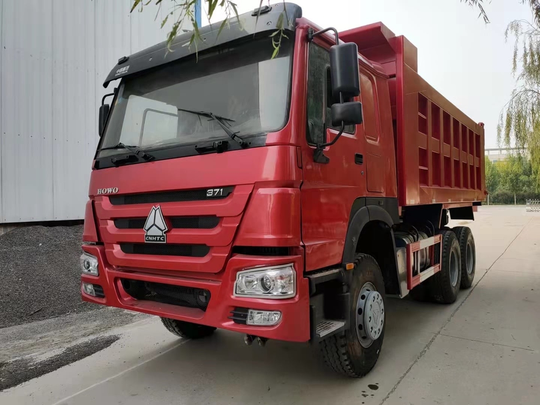 Euro usado II del camión de Hino de la mano de Tipper Truck Engine WD615.47 segundo del camión volquete de Howo