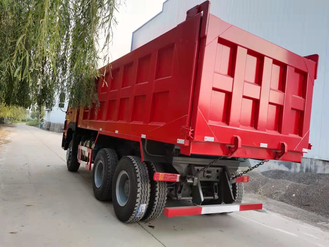 Euro usado II del camión de Hino de la mano de Tipper Truck Engine WD615.47 segundo del camión volquete de Howo