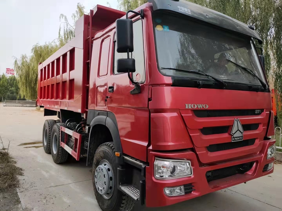 Euro usado II del camión de Hino de la mano de Tipper Truck Engine WD615.47 segundo del camión volquete de Howo