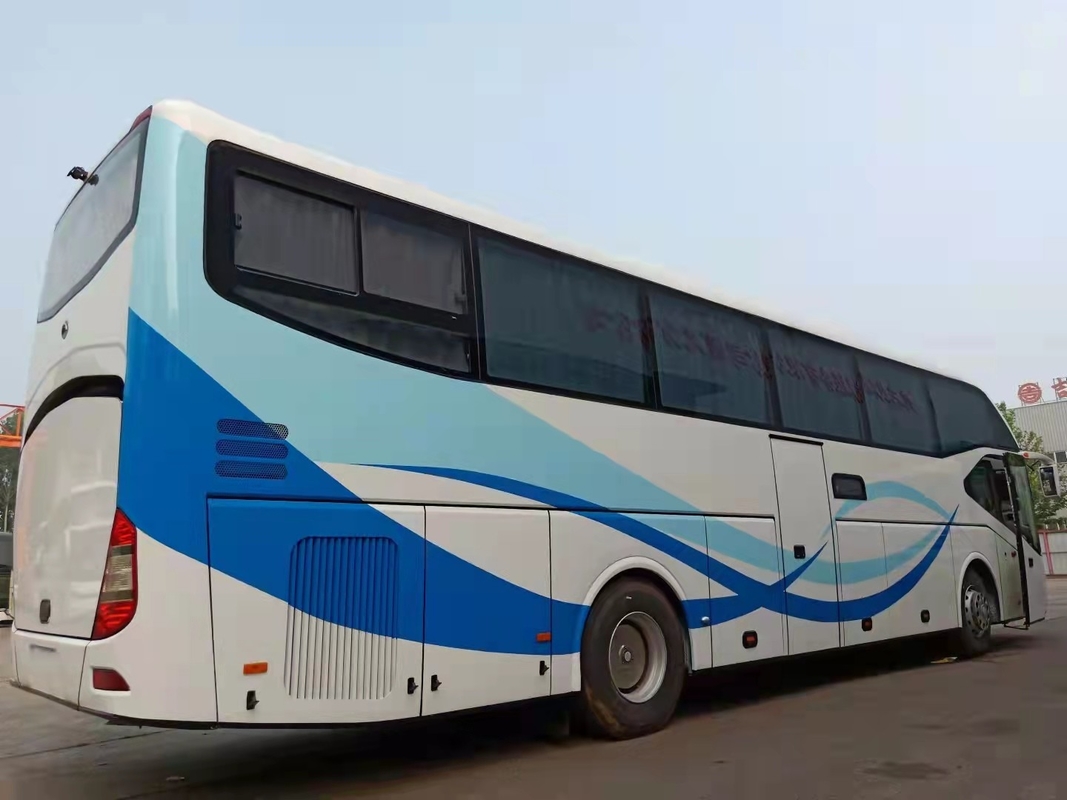 Asientos del autobús 55 de la mano ZK6127 Kinglong del diesel del autobús de Yutong los 2dos transportan al coche Used Rear Engine