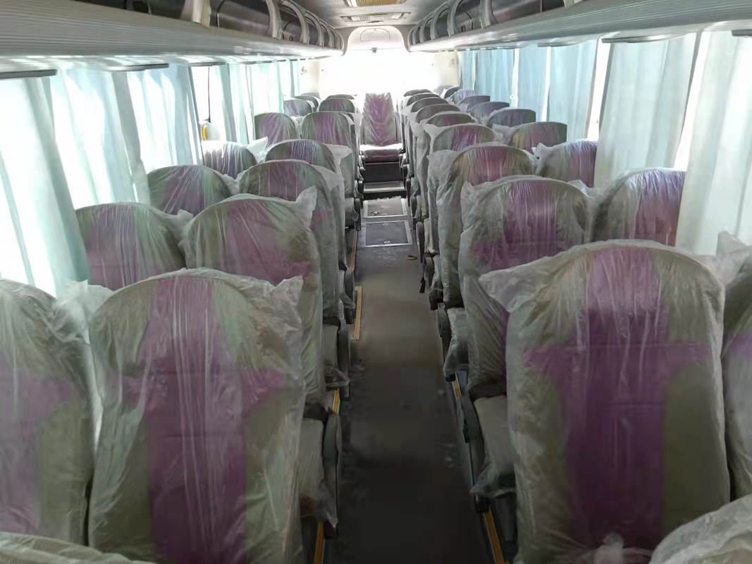 46 coche usado autobús usado asientos Bus de Yutong ZK6110 2014 autobús del pasajero de la dirección LHD del año 100km/H