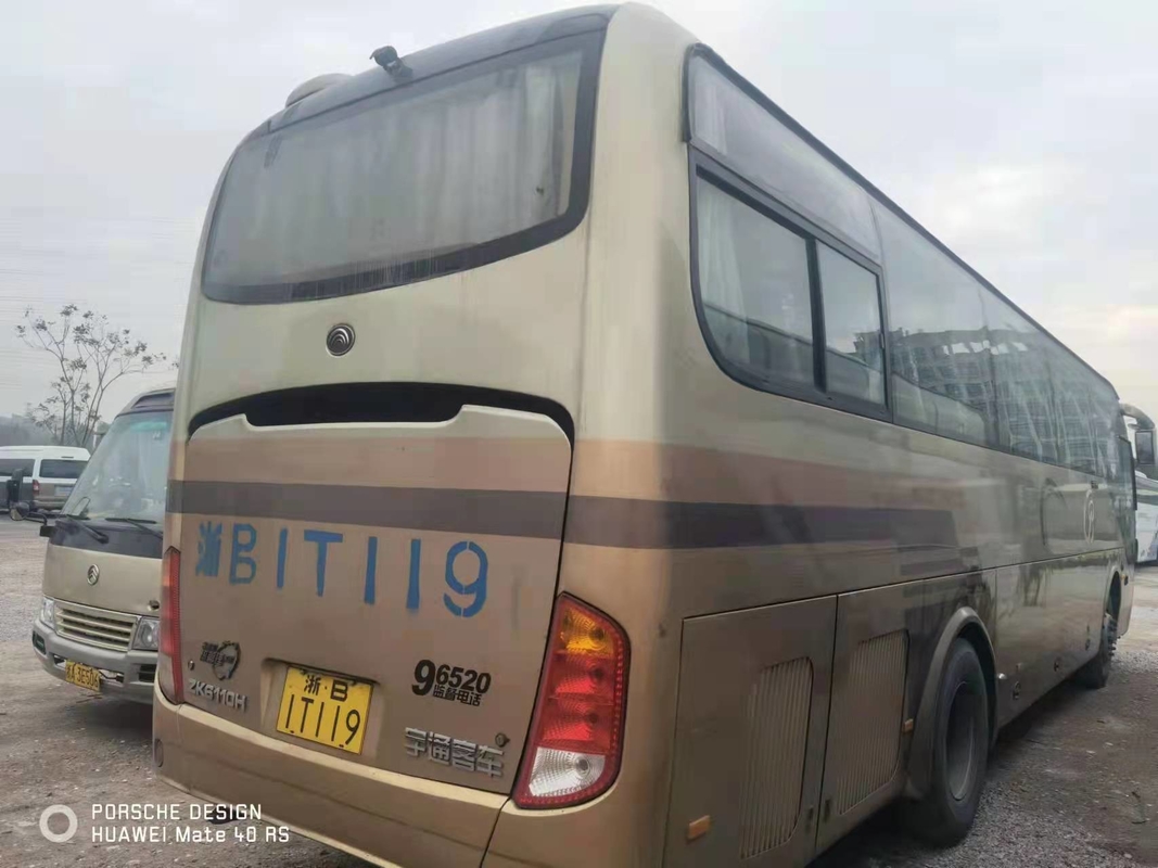 Utilice los asientos del autobús ZK6110 51 de Yutong 2013 autobús diesel usado manual de la dirección del año RHD para el pasajero