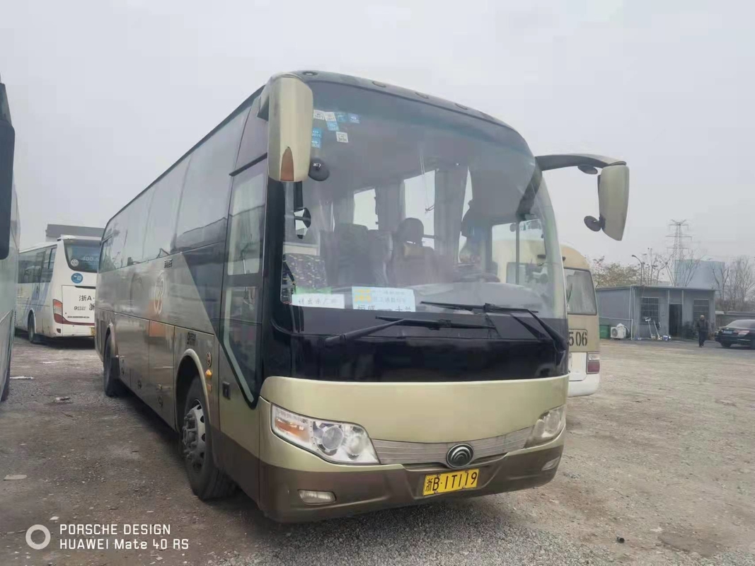 Utilice los asientos del autobús ZK6110 51 de Yutong 2013 autobús diesel usado manual de la dirección del año RHD para el pasajero