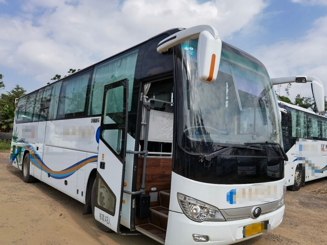 Los asientos Zk6119 de 2019 años 48 utilizaron los autobuses de Yutong con nuevo el coche usado Luxury del bus turístico de Seat los 40000km kilometraje