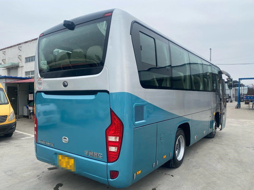 35 asientos el autobús usado 2015 años Zk6816 Yutong utilizaron el motor de la parte posterior de Company Commuter Bus del coche