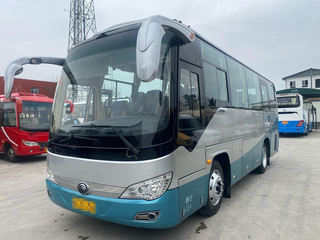 35 asientos el autobús usado 2015 años Zk6816 Yutong utilizaron el motor de la parte posterior de Company Commuter Bus del coche