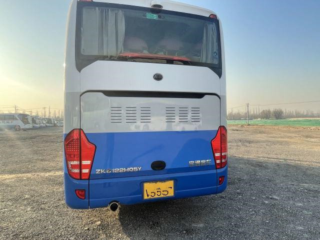 2 AXIS utilizaron el saco hinchable de lujo de 33 de los asientos del autobús de Passanger Yutong puertas dobles del motor