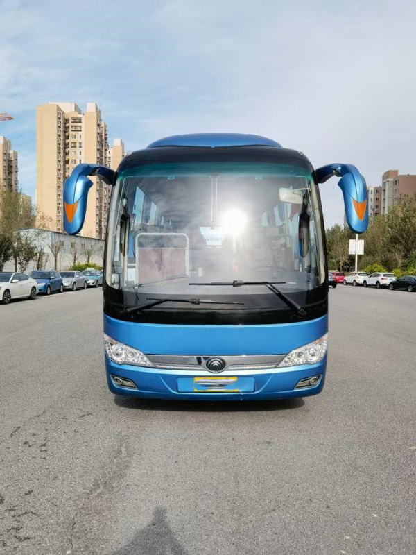 Pequeño chasis del saco hinchable del motor de Yuchai de los asientos de la segunda mano 39 del autobús de Bus Used Yutong del coche