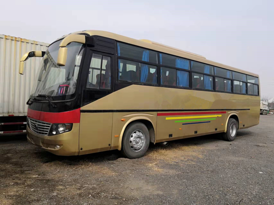 El autobús 53 Seaters de Yutong utilizó el coche Bus Diesel Front Engine de la mano de segundo del autobús de ZK6116D