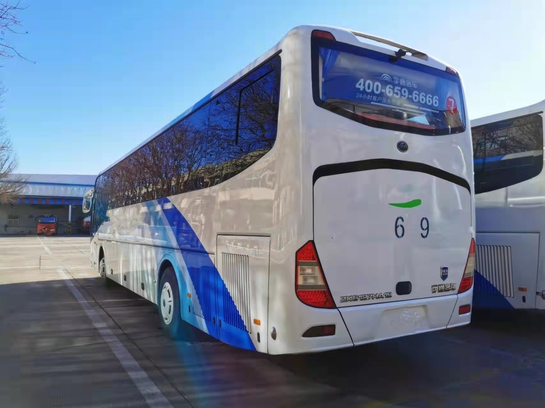 La mano ZK6127 del autobús segundo de Yutong entrena a Bus Second Hand que 55 asientos transportan la disposición del autobús 2+3