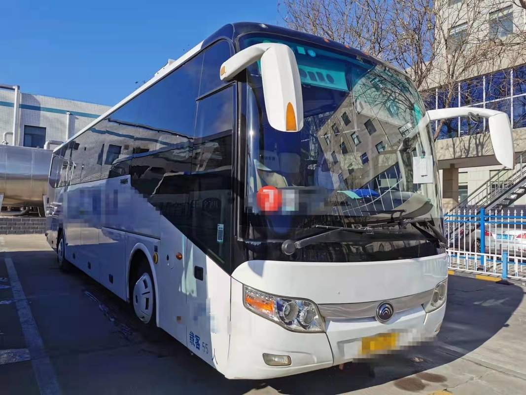 La mano ZK6127 del autobús segundo de Yutong entrena a Bus Second Hand que 55 asientos transportan la disposición del autobús 2+3