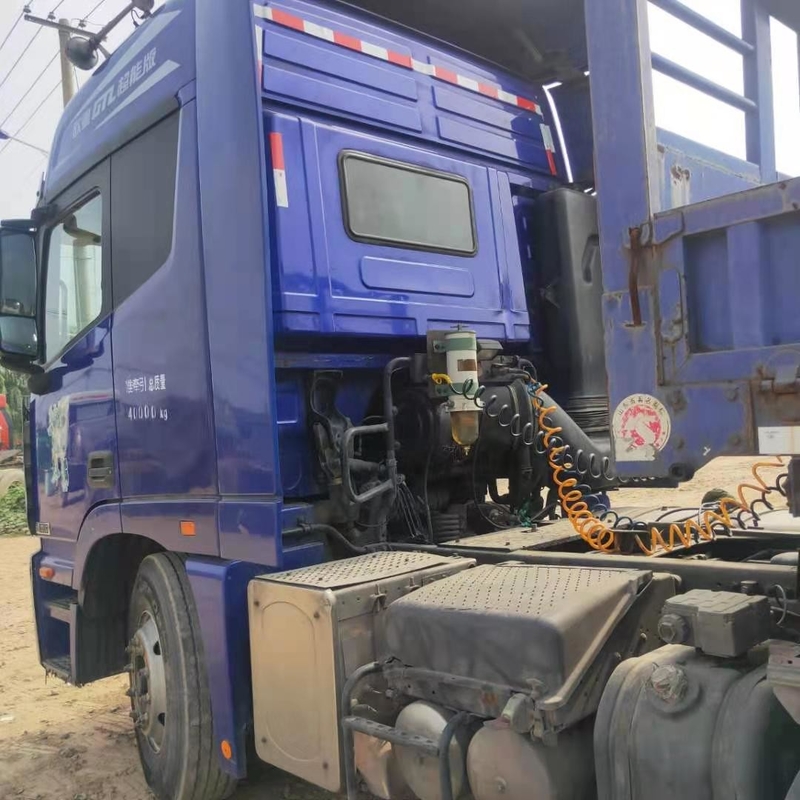 ETX 430HP utilizó la mano de segundo del autobús del camión volquete 25 árbol del camión tres del cargo de T