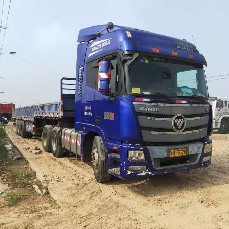 ETX 430HP utilizó la mano de segundo del autobús del camión volquete 25 árbol del camión tres del cargo de T