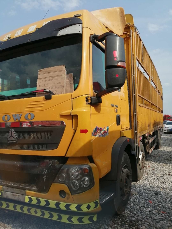 La sola fila 280HP utilizó el camión ligero de la mano del camión volquete 6*2 T5G segundo del cargo