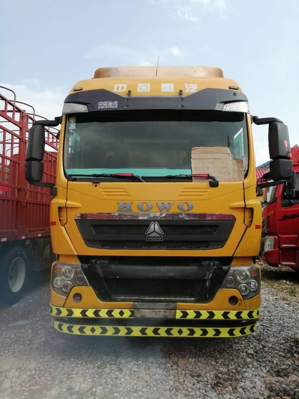 La sola fila 280HP utilizó el camión ligero de la mano del camión volquete 6*2 T5G segundo del cargo