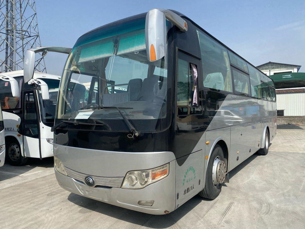 El pasajero de los asientos de Yutong 47 del autobús de la segunda mano transporta al coche usado diesel que Buses With Leather asienta los autobuses usados LHD de la ciudad