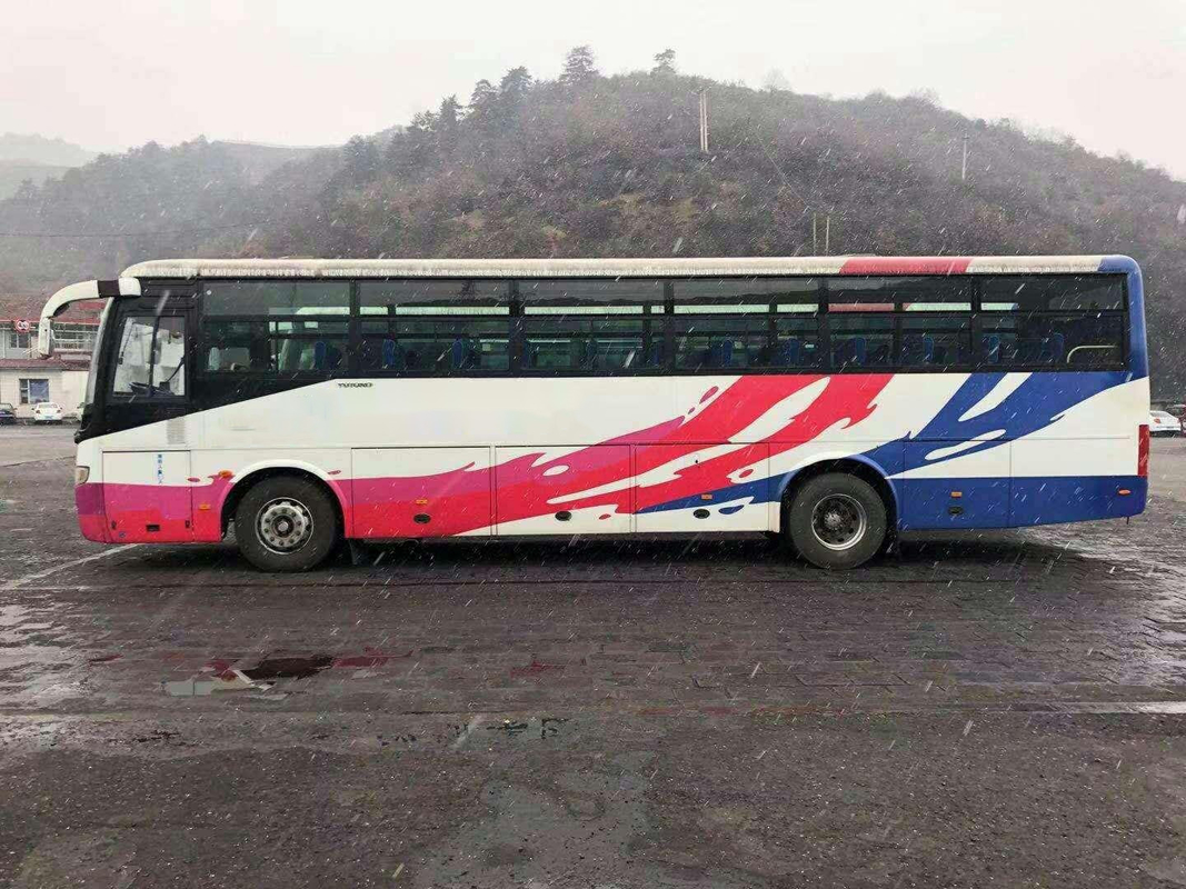 La ciudad usada los autobuses interurbanos largos de segunda mano del pasajero del viaje de Yutong transporta al coche diesel usado Buses de LHD