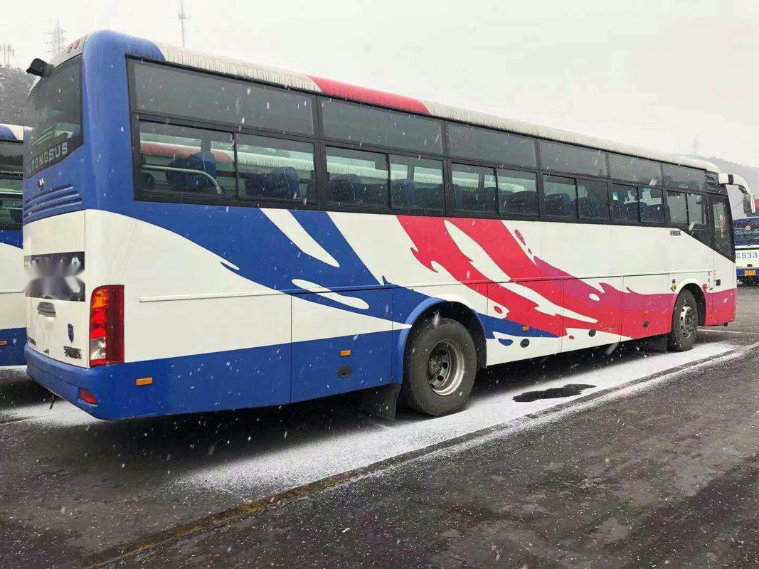 La ciudad usada los autobuses interurbanos largos de segunda mano del pasajero del viaje de Yutong transporta al coche diesel usado Buses de LHD