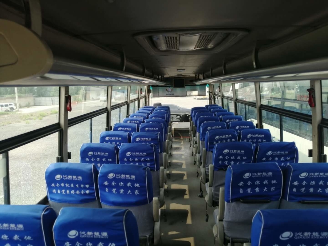 La ciudad usada los autobuses interurbanos largos de segunda mano del pasajero del viaje de Yutong transporta al coche diesel usado Buses de LHD