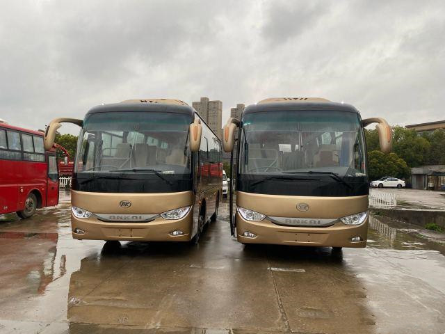 Los asientos usados HFF6859 de lujo del bus turístico 34 de Ankai del autobús entrenan el autobús de la marca de Bus Luxury Seat China