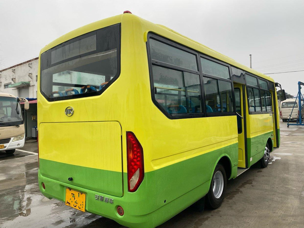 Coche Yuchai Engine del viaje del autobús de la mano del autobús 25seats 2do de Mini Bus Used Ankai City