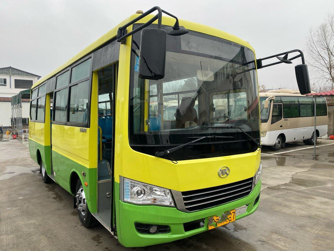 Coche Yuchai Engine del viaje del autobús de la mano del autobús 25seats 2do de Mini Bus Used Ankai City