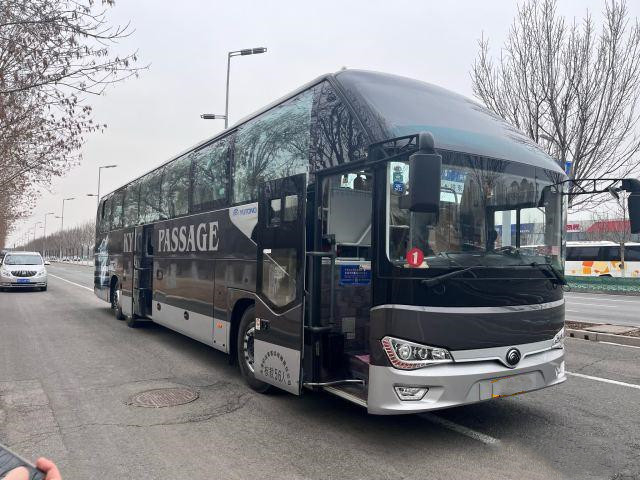 El autobús de larga distancia de segunda mano de Yutong utilizó al coche Bus que ZK6148 utilizó el autobús diesel del motor 400hp de Weichai