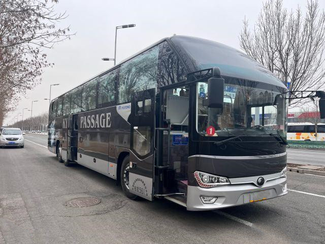 El autobús de larga distancia de segunda mano de Yutong utilizó al coche Bus que ZK6148 utilizó el autobús diesel del motor 400hp de Weichai