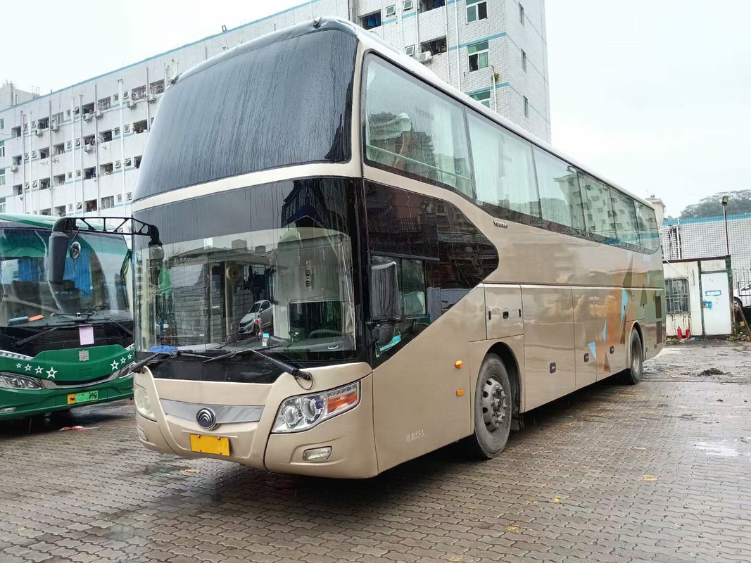 La marca usada de Yutong coche Bus del viaje de 2015 años que ZK6126 utilizó el autobús diesel del motor 375hp de Weicahi utilizó el autobús del EURO III de las puertas dobles