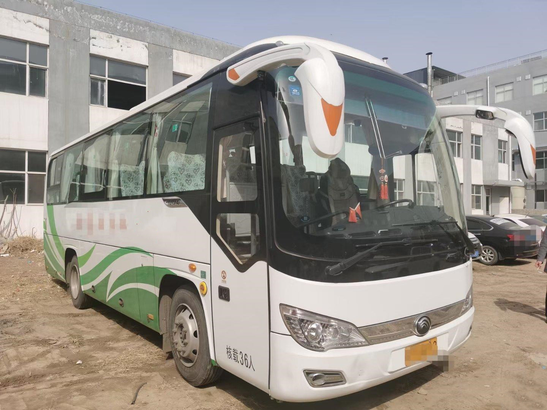 Dirección de la derecha del transporte del autobús del autobús 36seats Yutong de la segundo mano de Bus Luxury Zk 6876 del coche