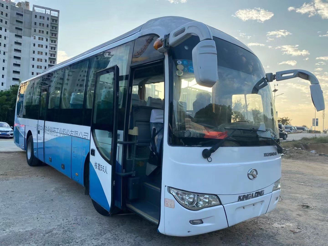 Rey Long XMQ6110 del autobús transporta el euro IV 2+3layout de las puertas de Used 55seats dos del coche