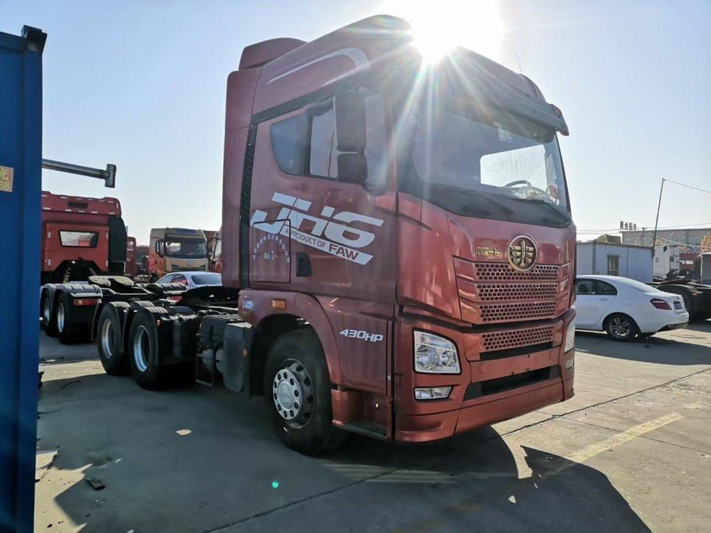 FAW JH6 utilizó el motor diesel 11.596L LHD manual del camión 6*4 430hp Weichai del tractor