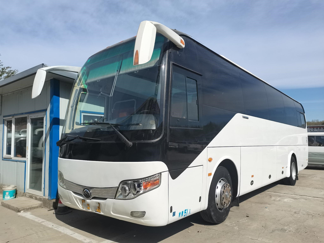 Dirección de la izquierda del autobús de la impulsión de la mano del autobús segundo del pasajero de Yutong Zk6107 51seats de los autobuses y de los coches
